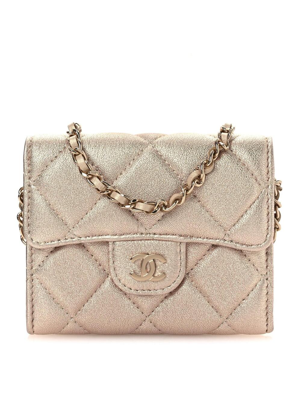Chanel Metallic Lambskin Quilted Flap #297529C18B
